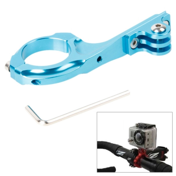 TMC HR85 Bike Aluminum Handle Bar Adapter Pro Mount for GoPro HERO10 Black / HERO9 Black / HERO8 Black /7 /6 /5 /5 Session /4 Session /4 /3+ /3 /2 /1, DJI Osmo Action, Xiaoyi and Other Action Cameras(Blue)