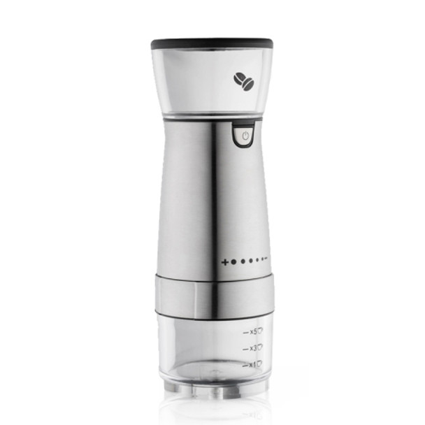 USB Rechargeable Coffee Machine Electric Coffee Grinder(Stainless Steel Color)