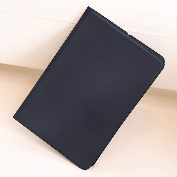 Horizontal Flip PU Leather Smart Keyboard Tablet Case with Holder for Ulefone Tab A7 (WMC0498TK)(Bluish Grey)