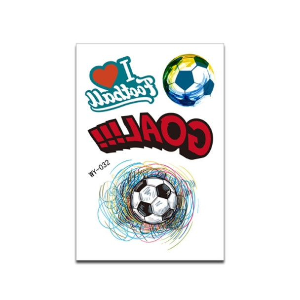 20 PCS World Cup Theme Cartoon Football Children Tattoo Stickers(WY-036)