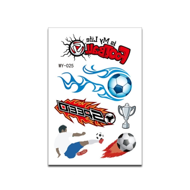 20 PCS World Cup Theme Cartoon Football Children Tattoo Stickers(WY-029)