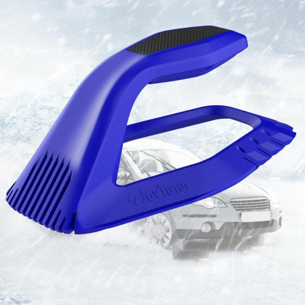 2 PCS JOY1U1US 4-In-1 Car Ice Scraper Winter Multifunctional Snow Shovel For Car Auto SUV Windshield Cleaning Accessories(Blue)