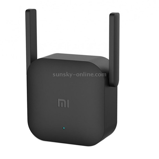 Original Xiaomi Mi WiFi Amplifier Pro 300Mbps WiFi Smart Extender Router with 2x2 External Antennas(Black)