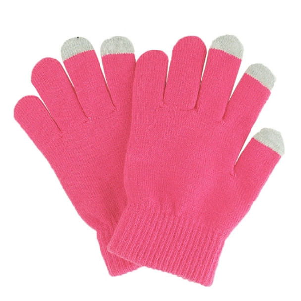 Dot Gloves of Touch Screen, For iPhone, Galaxy, Huawei, Xiaomi, HTC, Sony, LG and other Touch Screen Devices(Pink)