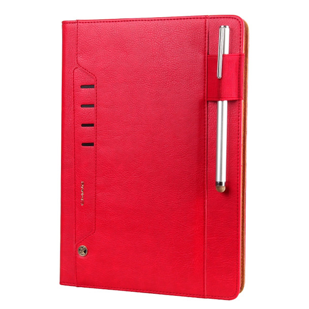For Galaxy Tab S3 9.7/T820 CMai2 Tmall Kaka Litchi Texture Horizontal Flip Leather Case with Holder & Card Slot & Photo Frame & Pen Slot(Red)