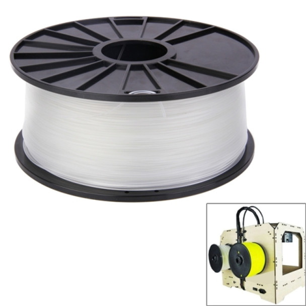 ABS 3.0 mm Color Series 3D Printer Filaments, about 135m(Transparent)