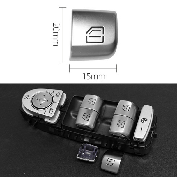 Car Window Glass Lift Switch Button for Mercedes-Benz W205 / W253 after 2015(No.4 Button)