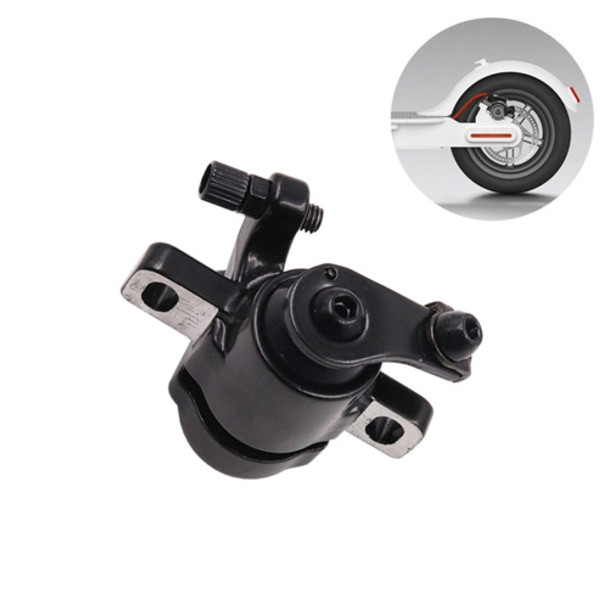 For Xiaomi M365 Electric Scooter Left Front Back Wheel Disc Brake Parts (Black)