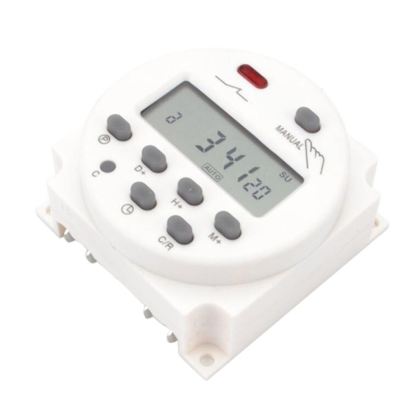 CN101A AC110V Microcomputer Time Switch Digital LCD Power Timer