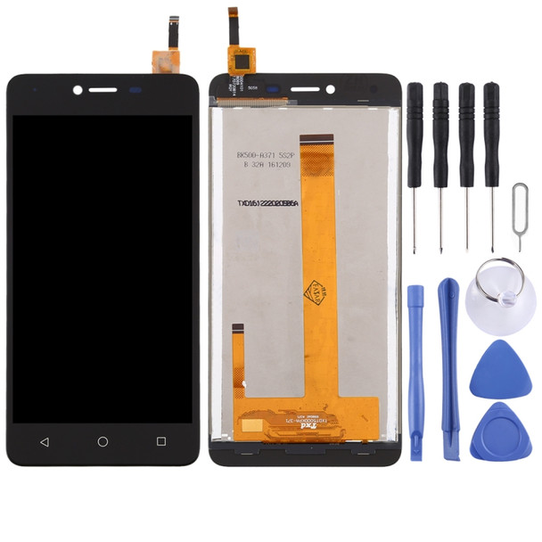 LCD Screen and Digitizer Full Assembly for BQ BQ-5058 Strike Power Easy(Black)