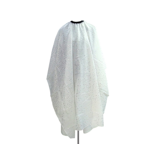 Fashion Shawl For Hair Salon With Hair Dye And Haircut(White)