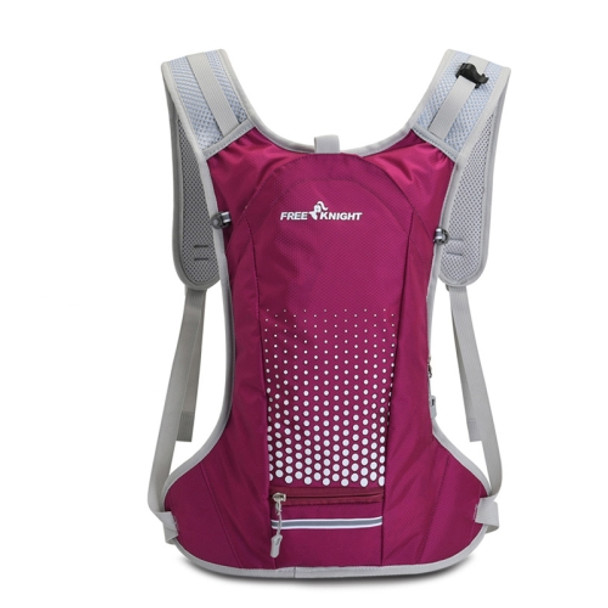 FREE KNIGHT FK0215 Cycling Water Bag Vest Hiking Water Supply Equipment Backpack(Rose Red)