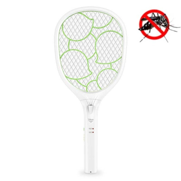 YAGE 5621 Household Electric Mosquito Swatter Multifunctional Mosquito Repellent With LED Light, CN Plug(Green White)