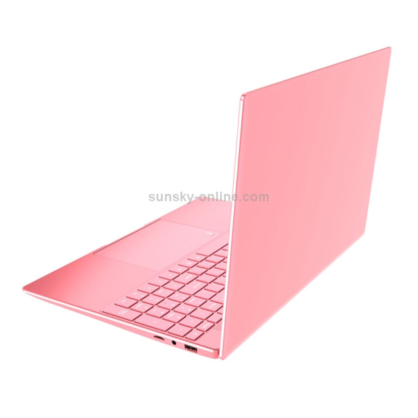 HONGSAMDE F152 Notebook, 15.6 inch, 12GB+256GB, Fingerprint Unlock, Windows 10 Intel Celeron J4105 Quad Core 1.5-2.5GHz, Support TF Card & Bluetooth & WiFi & HDMI, US Plug(Rose Gold)