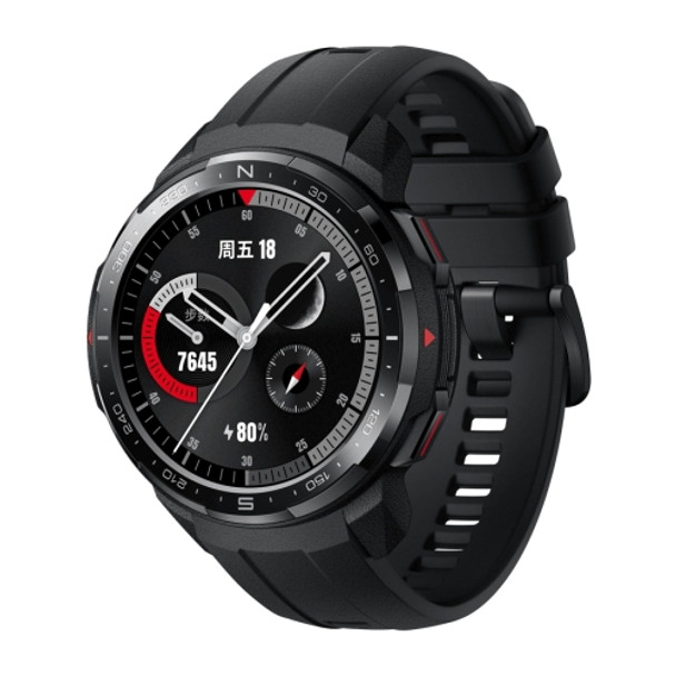 HUAWEI Honor GS Pro Sport Fitness Tracker Smart Watch, 1.39 inch Screen Kirin A1 Chip, Support Bluetooth Call, GPS, Heart Rate /Sleep / Blood Oxygen Monitoring(Black)