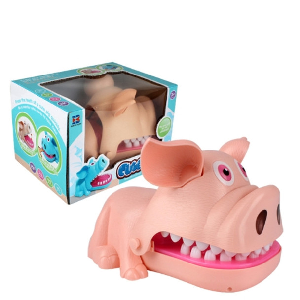 Spoof Bite Finger Toy Parent-Child Game Tricky Props, Style: 3215A  Pig-Pink
