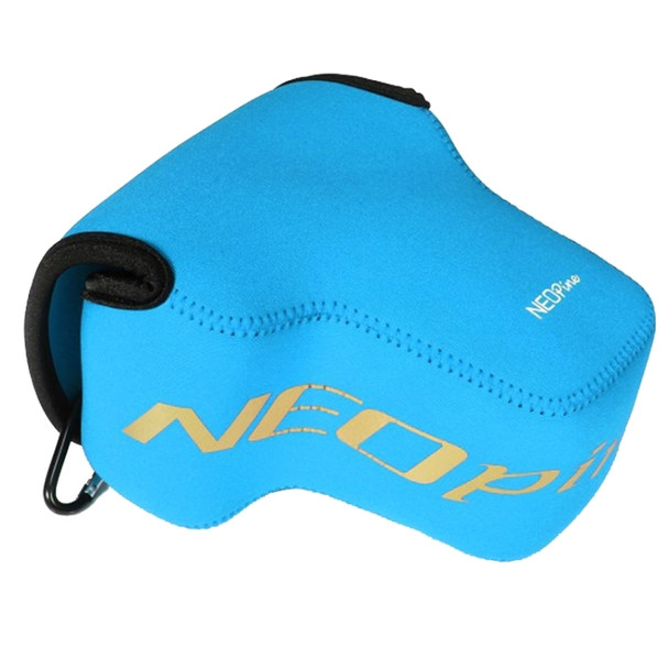 NEOpine Neoprene Shockproof Soft Case Bag with Hook for Nikon P900s Camera(Blue)