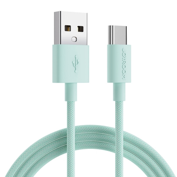 JOYROOM S-2030M13 USB to USB-C / Type-C Colorful Fast Charging Data Cable, Cable Length:2m(Green)