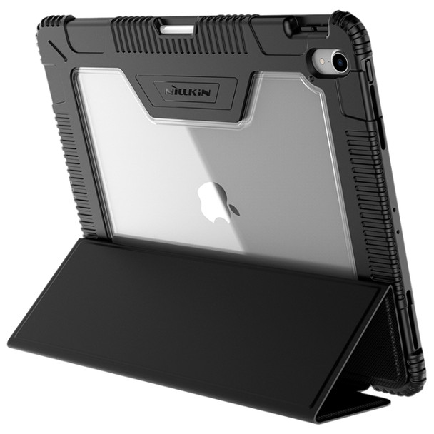 NILLKIN Bumper Horizontal Flip Leather Case for iPad Pro 12.9 inch (2018)?with Pen Slot (Black)