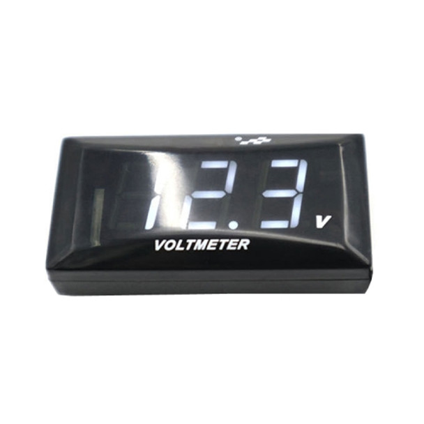 12-150V Motorcycle LCD Display Voltage(White Light)