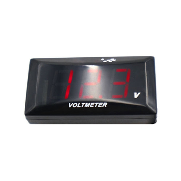 12-150V Motorcycle LCD Display Voltage(Red Light)