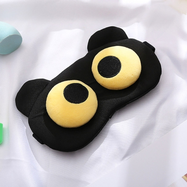 2 PCS Men And Women Sleeping Goggles Cute Cartoon Children Funny Student Goggles Sleep Hood(To The Eye)