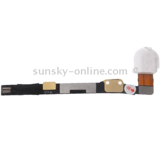 Original Version Audio Jack Ribbon Flex Cable for iPad mini (White)