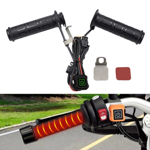 WUPP ZH-983B6 Motorcycle Modified Intelligent Electric Heating Hand Cover Heated Grip with Three Gear Temperature Control
