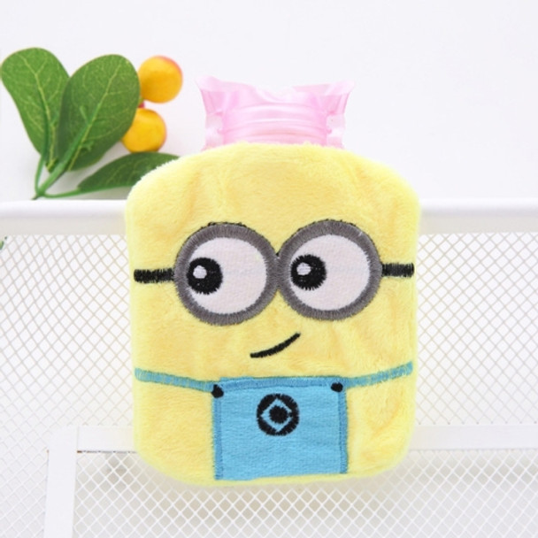 Warm Safe Reliable Rubber Washable Household Hot Water Bottle(Two-eye man)