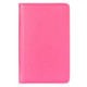 Litchi Texture 360 Degree Rotation Leather Case with Multi-functional Holder for Galaxy Tab E 9.6(Magenta)