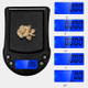 Precision Palm Scale Gold Silver Jewelry Scale Pocket Scale, Specification:200g/0.01g, Style:Without Battery