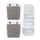 3 in 1  Stainless Steel Car Safety Manual Brake Pedals Pads for Honda