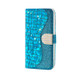 Laser Glitter Powder Crocodile Texture Matching Horizontal Flip Leather Case with Card Slots & Holder For Huawei P30 Lite(Blue)