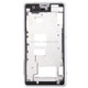 Front Housing LCD Frame Bezel for Sony Xperia Z1 Compact / Mini(White)