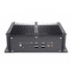 HYSTOU P12-I5-8250U Fanless Mini PC Intel Core i5-8250U Processor Quad Core up to 1.6GHz, RAM: 4G, ROM: 128G, Support Win 7 / 8 / 10 / Linux(Black)