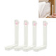 5 Sets Bed Sheet Holder Household Invisible Seamless Anti-skid Clip Quilt Bed Sheet Buckle(Pink)