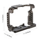 PULUZ Video Camera Cage Stabilizer for Sony A7 III & A7M3 / A7R3 & A7R III, without Handle(Bronze)