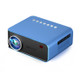 T4 Same Screen Version 1024x600 1200 Lumens Portable Home Theater LCD Projector, Plug Type:AU Plug(Blue)