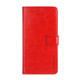 For Huawei P40 idewei Crazy Horse Texture Horizontal Flip Leather Case with Holder & Card Slots & Wallet(Red)