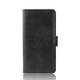 For Huawei P40 Dual-side Magnetic Buckle Horizontal Flip PU Leather Case with Holder & Card Slots & Wallet(Black)