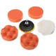 7 in 1 Buffing Pad Set Thread Auto Car Polishing Pad Kit for Car Polisher, Size:7 inch