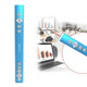 VIBOTON PP910 2.4GHz Multimedia Presentation Remote PowerPoint Clicker Handheld Controller Flip Pen with USB Receiver, Control Distance: 10m(Blue)