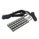 4 in 1 4.5W 36 SMD-5050-LEDs RGB Car Interior Floor Decoration Atmosphere Neon Light Lamp, DC 12V(Ice Blue Light)