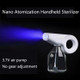 KLC-1200 Blue- Nano Atomization Sprayer Handheld Disinfector, Specification: No Gear