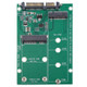 M.2 NGFF & mSATA SSD to SATA III 7+15 Pin Adapter Converter