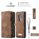 CaseMe-008 Detachable Multifunctional Horizontal Flip Leather Case for Huawei Mate 20, with Card Slot & Holder & Zipper Wallet & Photo Frame (Coffee)