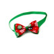 5 PCS Christmas Holiday Pet Cat Dog Collar Bow Tie Adjustable Neck Strap Cat Dog Grooming Accessories Pet Product(1)