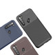 For Xiaomi Redmi Note 8T Carbon Fiber Texture Shockproof TPU Case(Black)