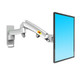 NORTH BAYOU Universal Telescopic Rotating Lifting Monitor Bracket, Model: F300 (Silver)