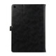 Crazy Horse Texture Horizontal Flip Leather Tablet Case with Buckle & Holder & Card Slots & Wallet & Photo Frame For iPad 10.2 2021 2020 2019 / 10.5(Black)